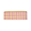 Fita Sanding Pied De Coq Mostarda e Rosa (38mm)