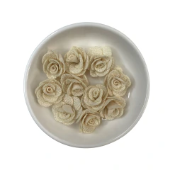 Imagem do Aplique Flor de Tecido (3cm) - 5 unidades