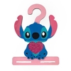 Porta Laços Stitch Coração Glitter