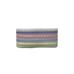 Fita Princess Organza/Voal Listra Pompom