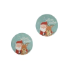 Tag Redonda Boas Festas Natalina De/Para (4.8cm) - 10 unidades na internet