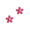 Aplique Flor Pétala Costurinha Rosa Emborrachado (2.5cm) - 2 unidades