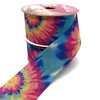Fita Gorgurão Progresso Estampa Tie Dye Colorida Escura