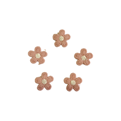 Imagem do Aplique Mini Florzinhas Estilo Bordado Miolo (1.5cm) - 5 unidades