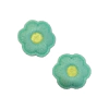 Aplique Flor de Linha Redonda Verde Bebê