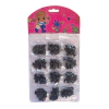 Cartela Mini Piranha Preta - 1 unidade