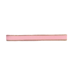 Fita Gorgurão Sanding Rosa Claro 142 Borda Lurex - 3 metros - comprar online