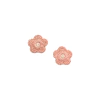 Aplique Florzinha Estilo Tricot Rosa Claro - 2 unidades
