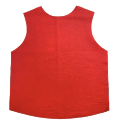 Colete Feltro Infantil Junino Vermelho - 1 unidade na internet