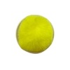 Pompom Pelinho Liso Amarelo Neon (8.0cm) - 2 unidades