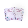 Cartela Personalizada 250G Volta às aulas (9x10cm) - 10 unidades