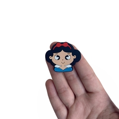 Aplique Princesa Branca de Neve Olhinho Emborrachado - 2 unidades - comprar online