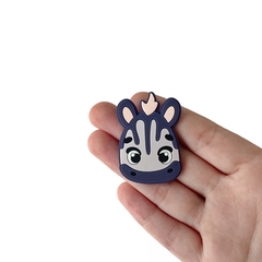 Aplique Turminha Safari Zebra Emborrachado - 2 unidades - comprar online