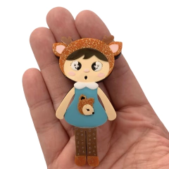 Aplique Boneca Metoo Raposa