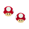 Aplique Cogumelo Toad Vermelho Super Mário Acrílico - 2 unidades