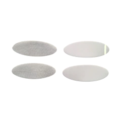 Plaquinha Acrílica Oval para Acessórios de Linho