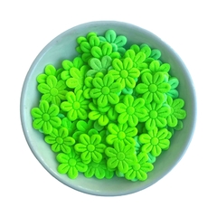 Aplique Florzinha de Tecido - 100 unidades - ApliqueMe | Apliques incríveis para seu artesanato!