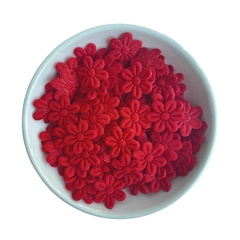 Aplique Florzinha de Tecido - 100 unidades - comprar online