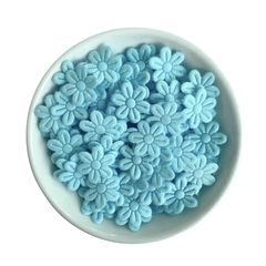 Aplique Florzinha de Tecido - 100 unidades - ApliqueMe | Apliques incríveis para seu artesanato!