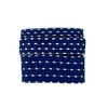 Kit Fita Pesponto Sinimbu Pompom Azul Marinho (3 tamanhos) - 2 metros de cada