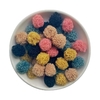 Mini Pompom de Lã Inverno Misto (1,5cm) - 10 unidades