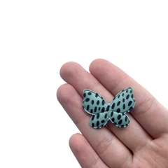 Aplique Borboleta Leopardo Verde - 2 unidades - comprar online