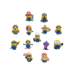Aplique Minions Brilha No Escuro Emborrachado (Modelo Misto) - 2 unidades