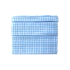 Kit Fita Xadrez Melaço Azul Claro (3 tamanhos)