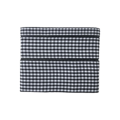 Kit Fita Xadrez Melaço Preto (3 tamanhos) 