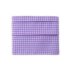 Kit Fita Xadrez Melaço Lilás (3 tamanhos) 