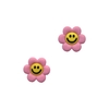 Aplique Flor Emoji Rosa