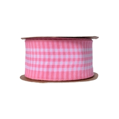 Fita Sinimbu Xadrez Rosa Médio COR 03 - 10 metros - comprar online