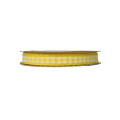 Fita Sinimbu Xadrez Amarela COR 01 - 10 metros - ApliqueMe | Apliques incríveis para seu artesanato!