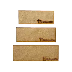 Kit Molde Mini Gravatinhas Lonita - 3 unidades