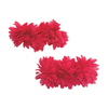 Aplique Flor Tripla Voal Rosa Pink