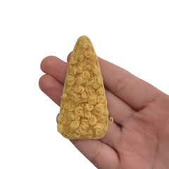 Aplique Para Tic Tac Lã Mostarda (6.8cm) - 2 unidades - comprar online