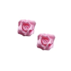 Aplique Flor Rosa Modelada Biscuit Rosa Claro
