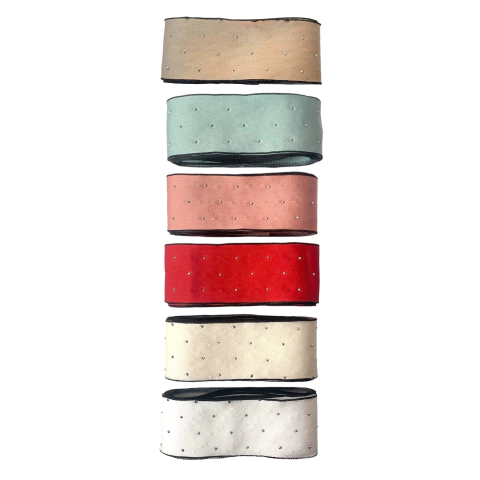 Fita Cetim Com Strass