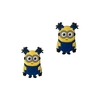 Aplique Menina Minions Azul Escuro Emborrachado 
