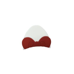 Aplique Orelhinha Hello Kitty Laço Vermelho Emborrachada - 1 par - comprar online