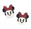 Aplique Minnie Glitter 3D