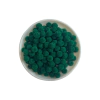 Miçanga Bolinha Veludo Verde Bandeira