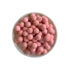 Miçanga Bolinha Veludo Rosa Claro