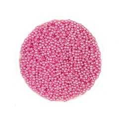 Mini Pérola Abs Rosa (3mm) - 50 Gramas
