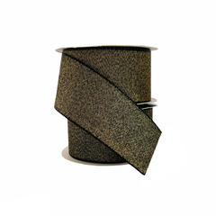 Fita Lurex Sinimbu Preta com Dourada Cor 013