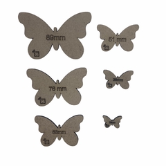 Molde Para Lonita Borboleta - 6 unidades - comprar online