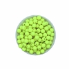 Miçanga Bolinha Amarelo Neon (10mm)
