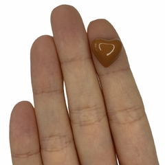 Aplique Coração Liso (12mm) - 10 unidades - comprar online