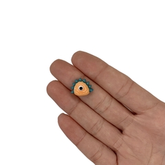 Aplique Micro Monstrinho Laranja - 4 unidades - comprar online