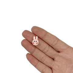 Aplique Micro Coelhinho Rosa Claro Bochecha - 4 unidades - comprar online